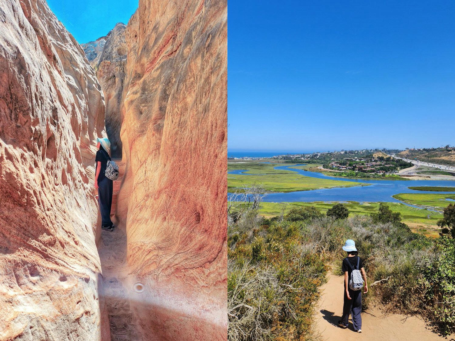 聖地牙哥景點 Annie’s Canyon Trail 。偽羚羊峽谷秘境, 登頂俯瞰潟湖美景 - 第1張圖 聖地牙哥景點 Annie's Canyon Trail 偽羚羊峽谷秘境 登頂俯瞰潟湖美景