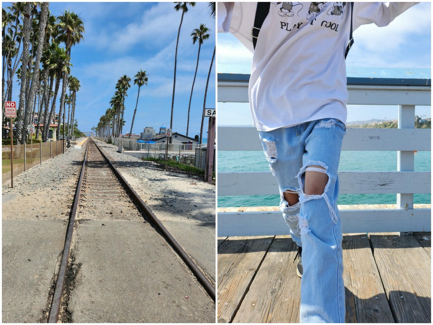 南加州 聖克萊門特碼頭 San Clemente Pier 伸入海中的木棧道和連綿的沙灘 - 第3張圖 南加州 聖克萊門特碼頭 San Clemente Pier 伸入海中的木棧道和連綿的沙灘