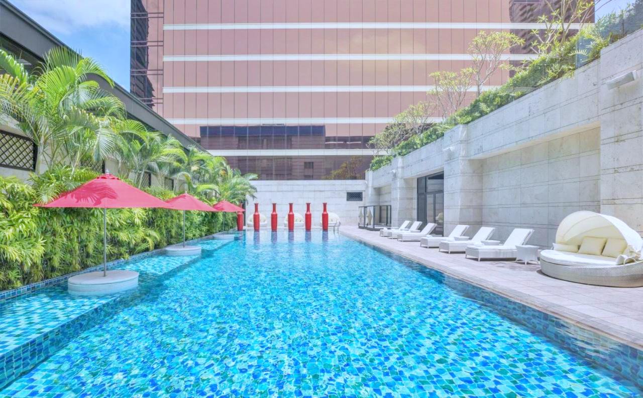 台中 林酒店 鄰近台中歌劇院 6樓室外溫水泳池
