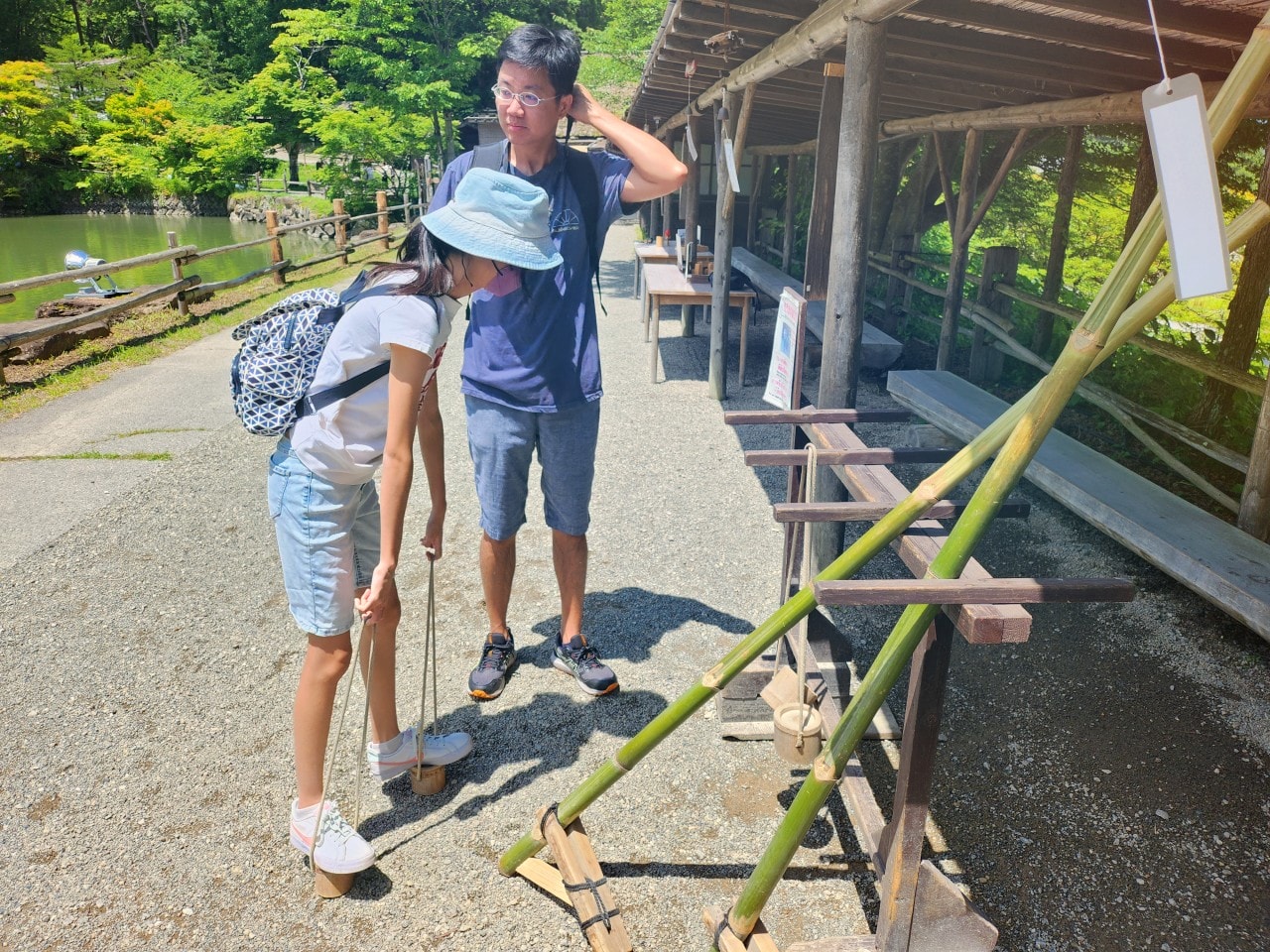岐阜縣高山市景點 飛驒之里。高山飛驒民俗村 展示傳統合掌建築和生活方式的露天博物館。