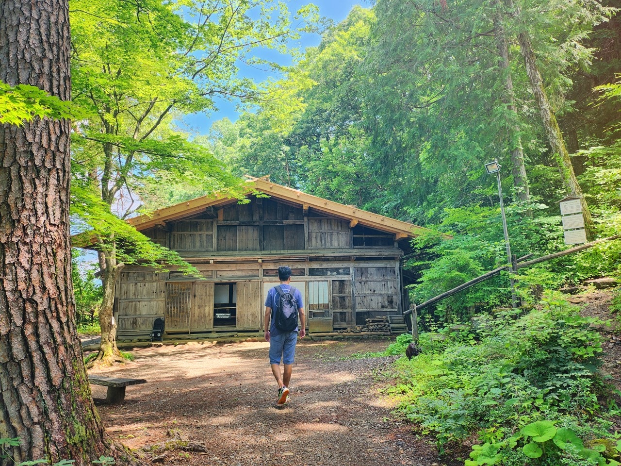 岐阜縣高山市景點 飛驒之里。高山飛驒民俗村 展示傳統合掌建築和生活方式的露天博物館。