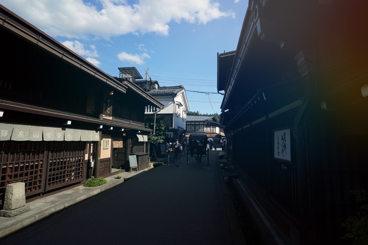 岐阜縣高山市景點 飛驒之里。高山飛驒民俗村 展示傳統合掌建築和生活方式的露天博物館。