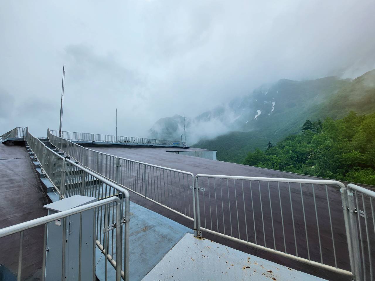 夏季避暑 黑部立山自由行。 兩天一夜 各站景點、交通、用餐與住宿紀錄心得。扇澤到室堂站來回，住宿立山飯店。