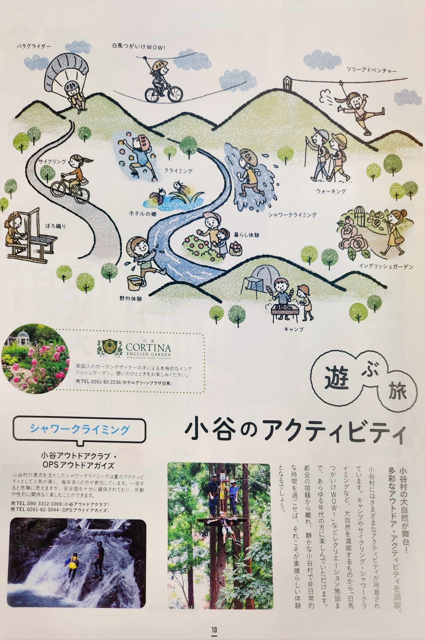 日本長野 白馬村夏天景點與戶外活動推薦。非雪季登山健行路線、親子旅行、高空繩索、登山車、各式體驗活動。