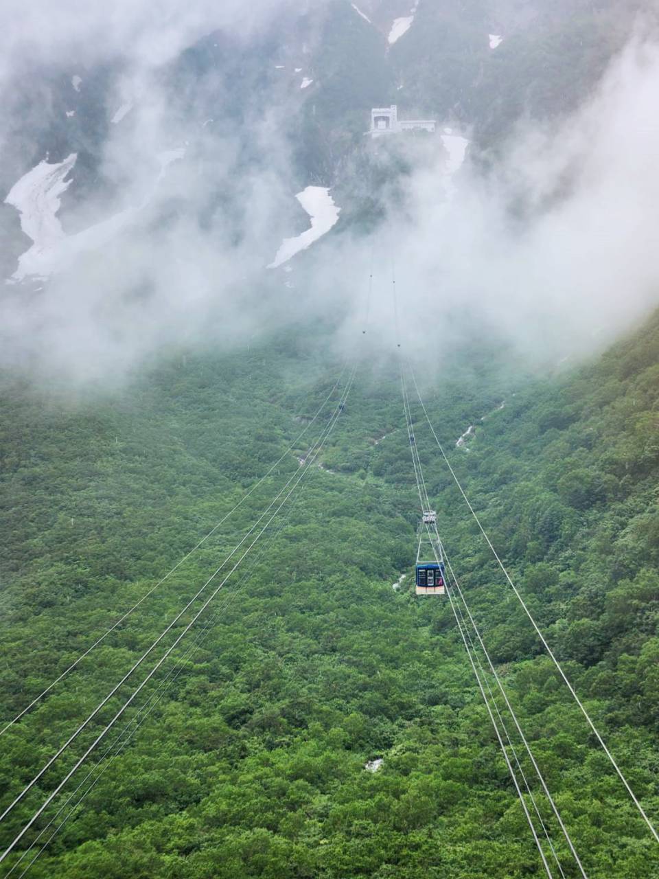 夏季避暑 黑部立山自由行。 兩天一夜 各站景點、交通、用餐與住宿紀錄心得。扇澤到室堂站來回，住宿立山飯店。