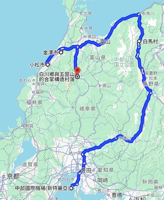 長野白馬 Ski in Ski out 滑雪行程筆記。白馬科爾蒂納滑雪場，可悠閒滑雪，再安排拜訪 雪化妝的金澤兼六園 和 夢幻合掌村雪景