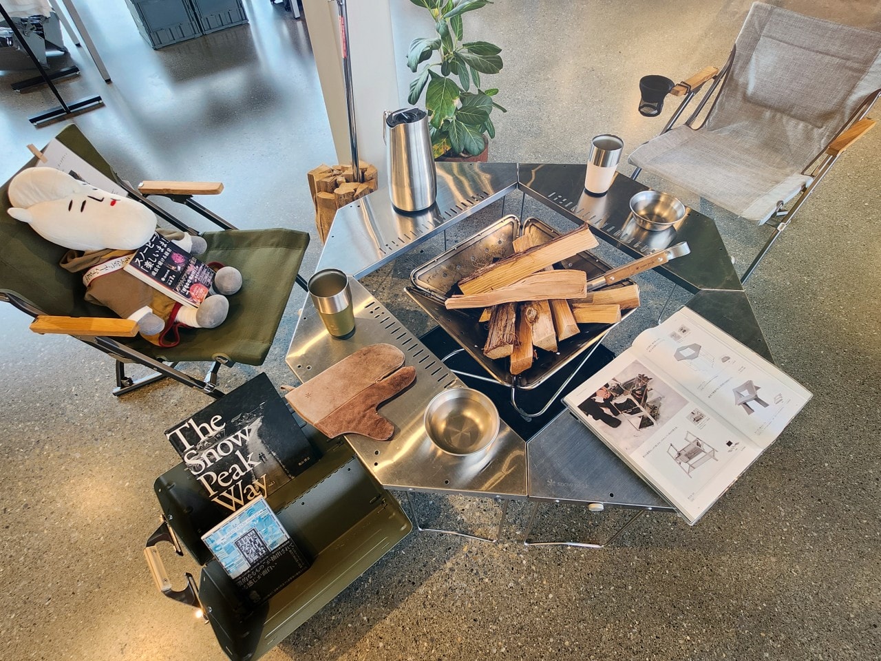 長野白馬 露營用品概念店 Snow Peak Land Station Hakuba。隈研吾操刀建築設計，還可以體驗不用自備任何裝備的懶人露營