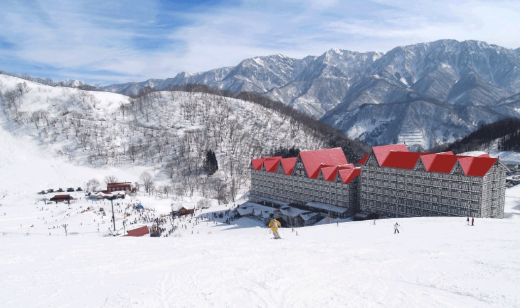 長野白馬 Ski in Ski out 滑雪行程筆記。白馬科爾蒂納滑雪場，可悠閒滑雪，再安排拜訪 雪化妝的金澤兼六園 和 夢幻合掌村雪景