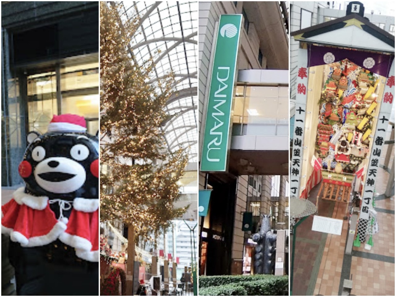 福岡 購物逛街用餐景點推薦。博多車站商圈、博多運河城、天神區購物地圖