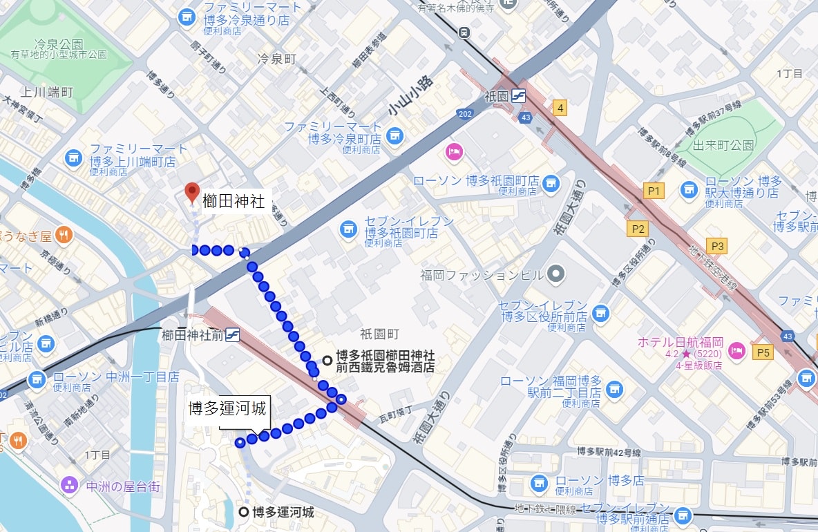 福岡平價住宿推薦  博多祇園櫛田神社前西鐵克魯姆酒店 Nishitetsu Hotel Croom Hakata Gion Kushida Shrine。交通很方便，可入住房間內有洗烘衣機的房型。