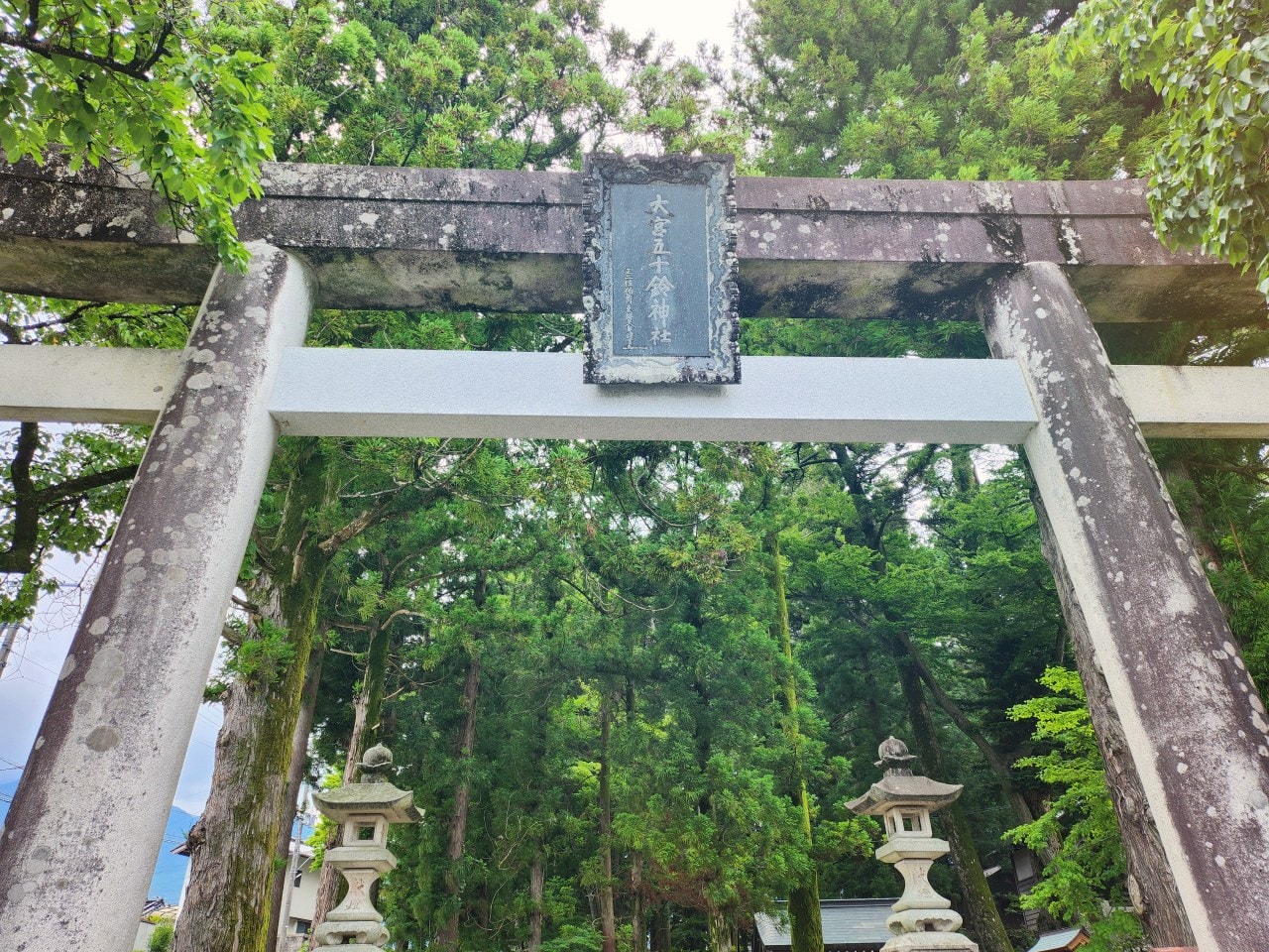 長野縣駒根市 大宮五十鈴神社