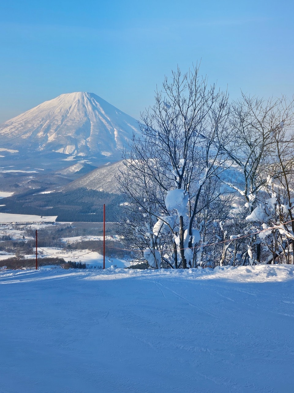 北海道滑雪。留壽都滑雪場拍攝羊蹄山的攻略
