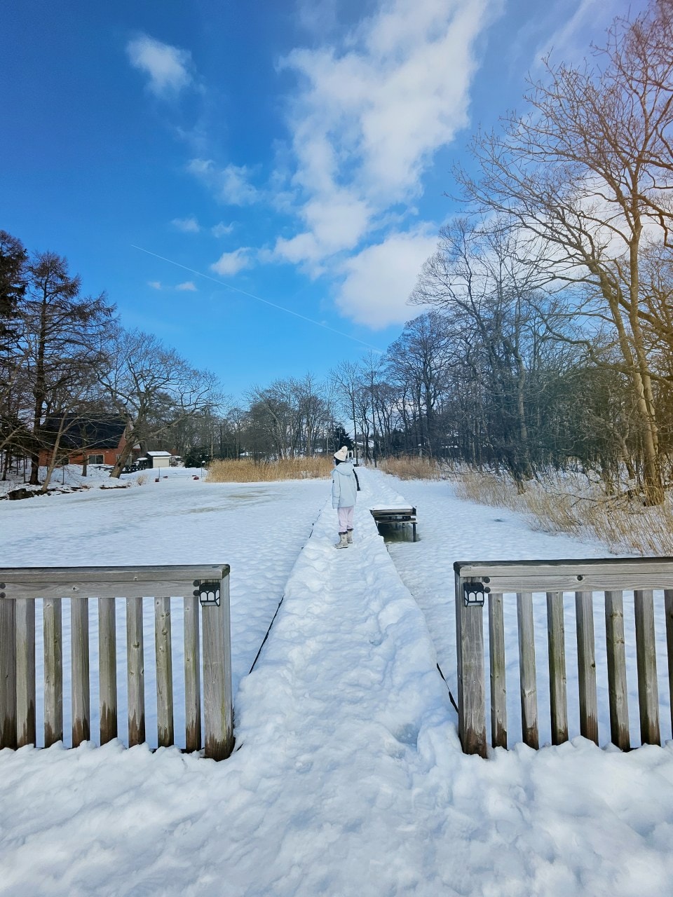 北海道函館大沼鶴雅 EPUY。不甚完美的住宿體驗，但難忘秘境湖中木棧道Lake Terrace的夢幻雪景。