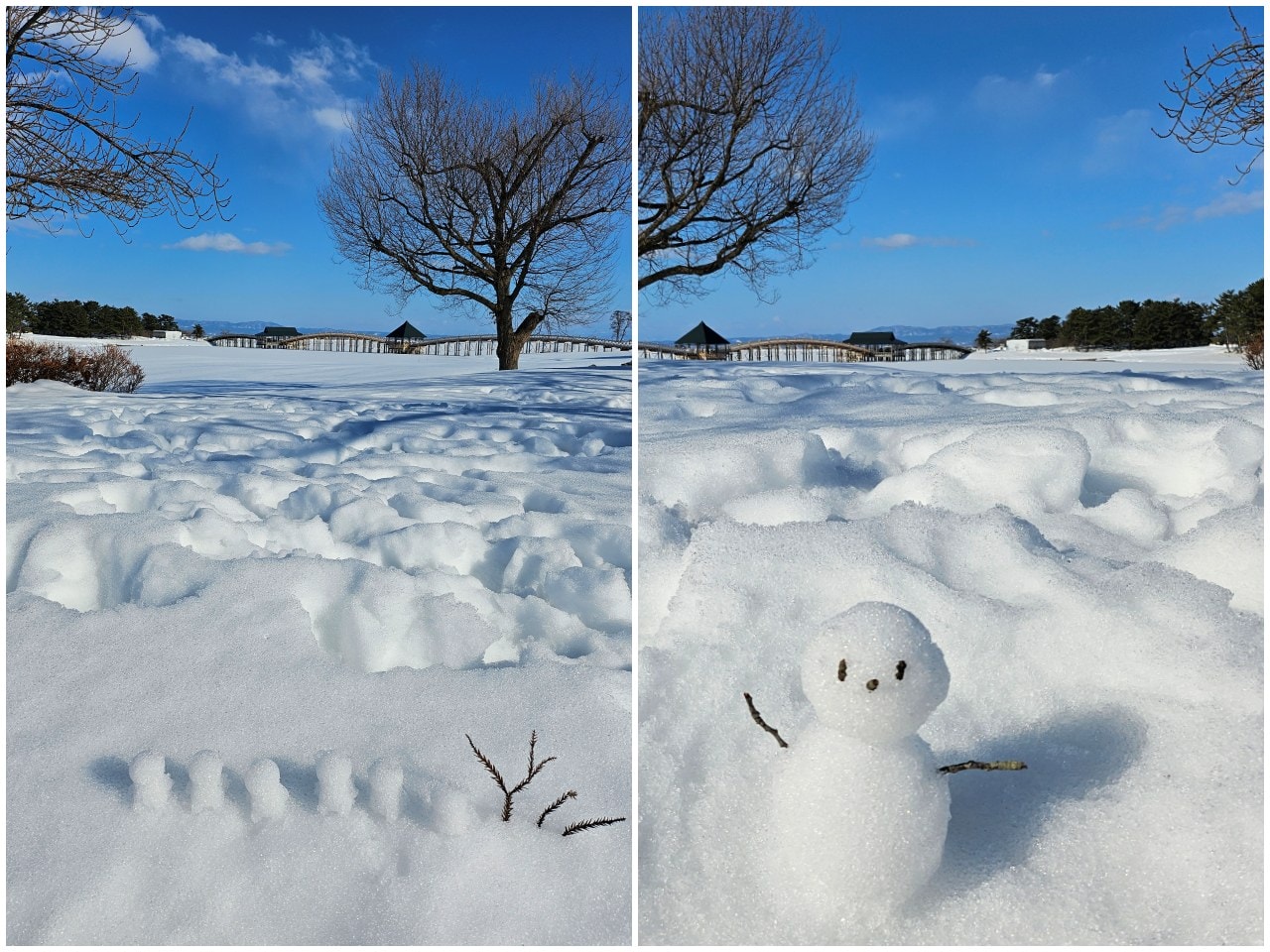 雪中的青森縣 鶴之舞橋。在津輕富士見湖的湖水和雄偉壯麗岩木山襯托之下,優美的橋身猶如飛舞於空中的鶴一般 - 第11張圖 雪中的青森縣 鶴之舞橋。在津輕富士見湖的湖水和雄偉壯麗岩木山襯托之下,優美的橋身猶如飛舞於空中的鶴一般