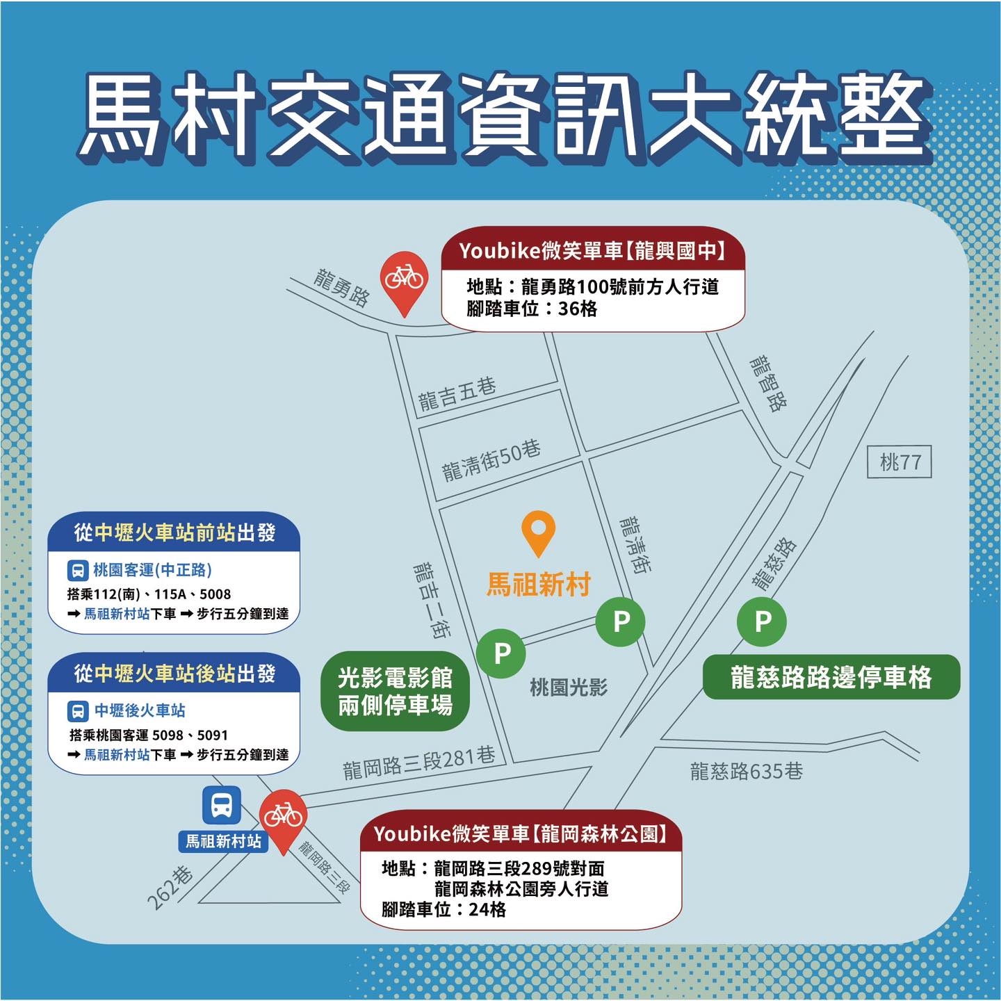 桃園中壢 馬祖新村文創園區。走進時光隧道、充滿故事的聚落，探訪咖啡館、選物店、手作文創工作坊。
