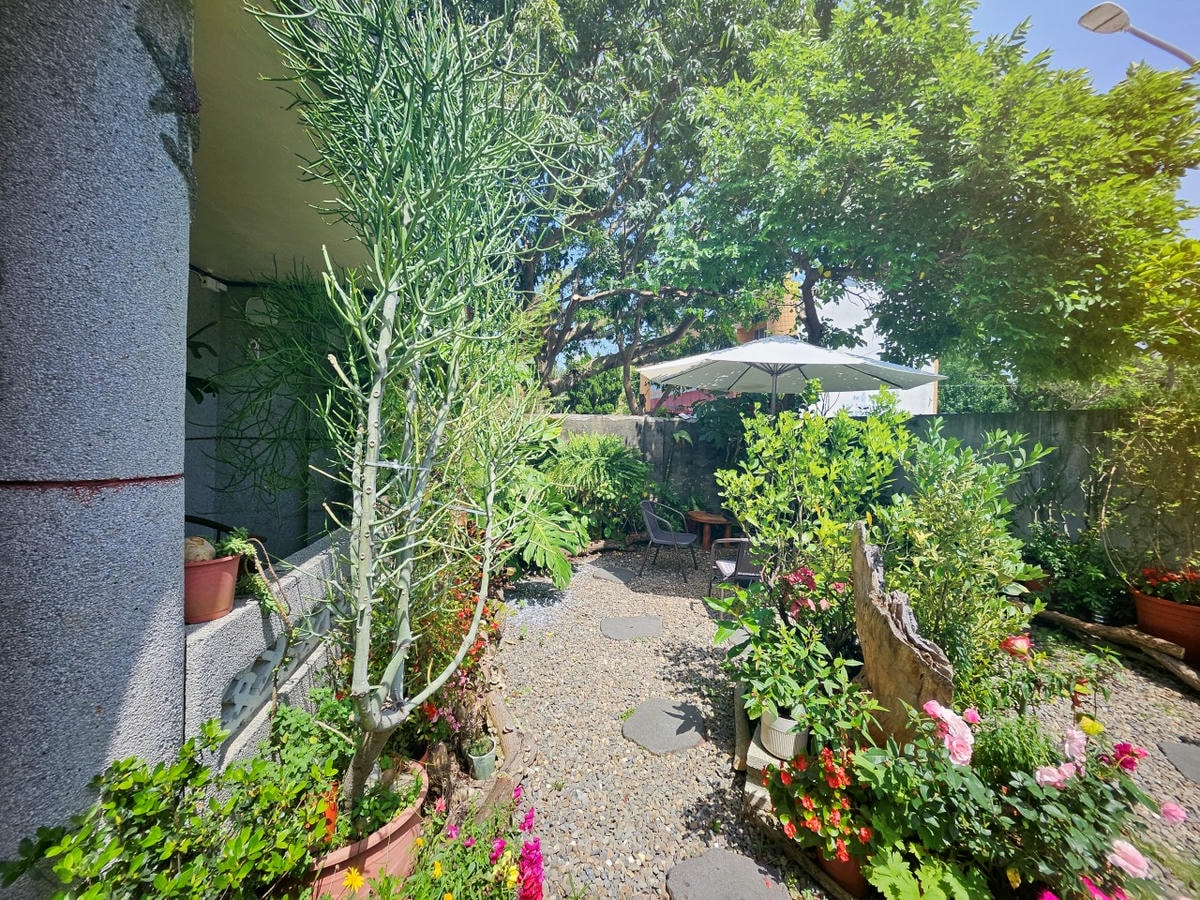 桃園中壢區 Orlax 花香氣。位於馬祖新村文創園區內，充滿花香和療癒能量的餐廳