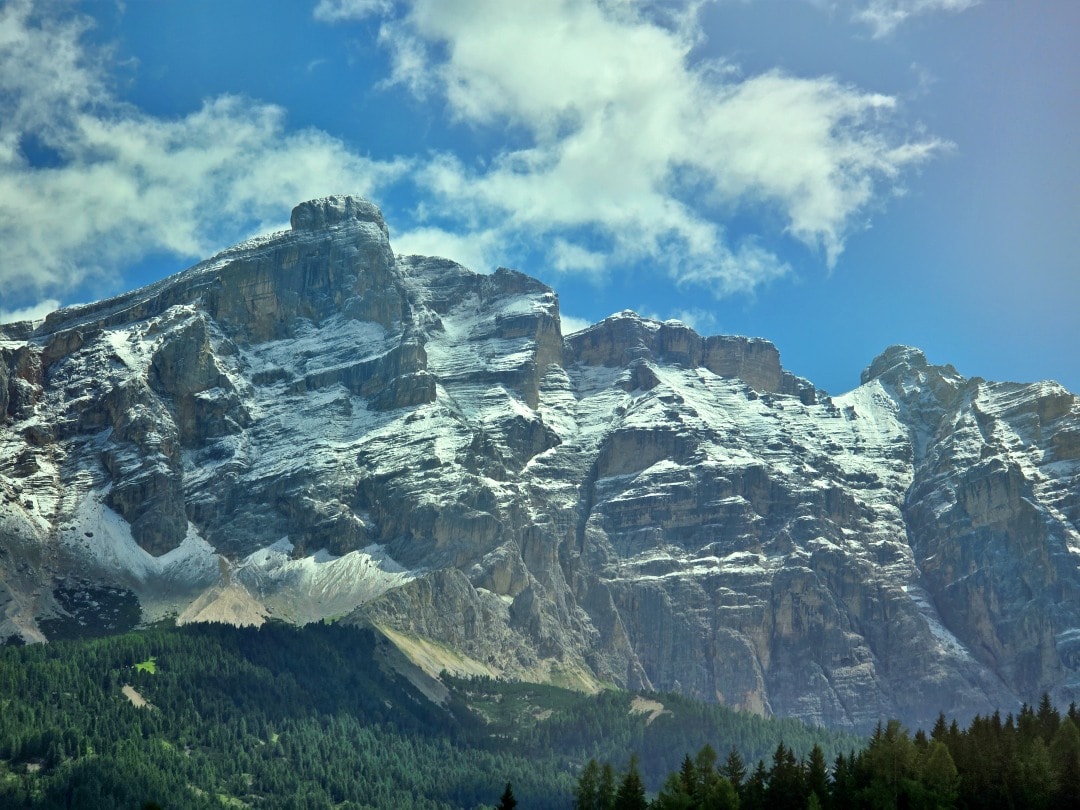 義大利 多洛米蒂景點 Parco Cervi Sompunt – Alta Badia。免費景點，風景如畫的鹿園，可以欣賞梅花鹿群和迷人景緻
