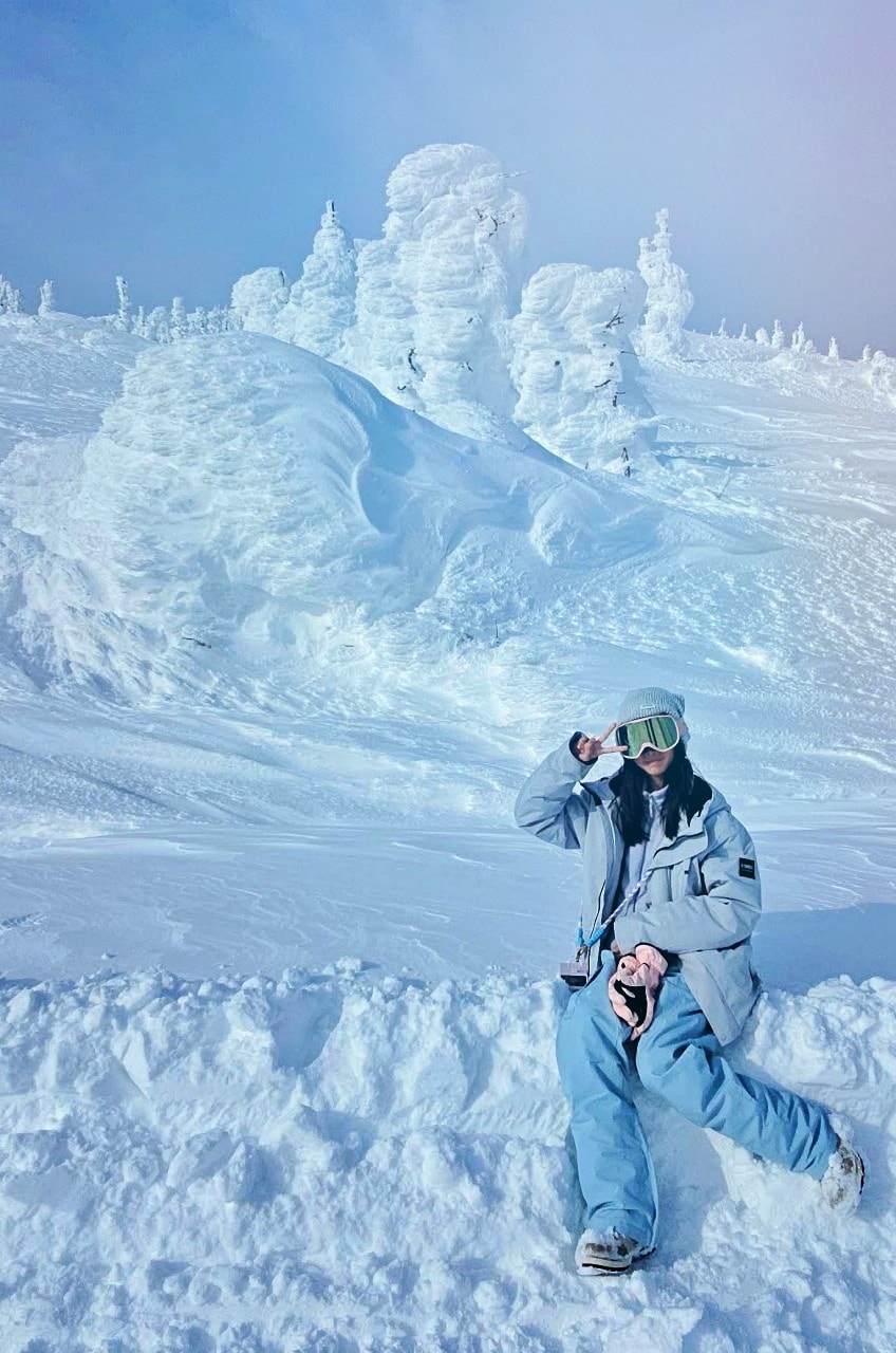 宮城藏王樹冰 澄川雪樂園 。避開人潮和暴風雪，晴天機率高，又不用排隊的藏王樹冰選擇